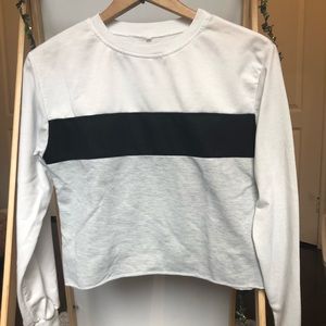 Colour block sweatshirt